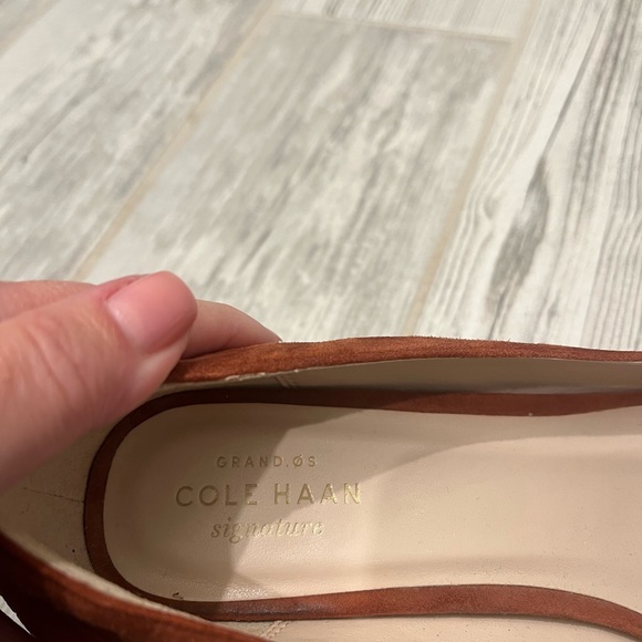 Cole Haan Mabel Suede Tassel Pump size 8.5 - Picture 11 of 12